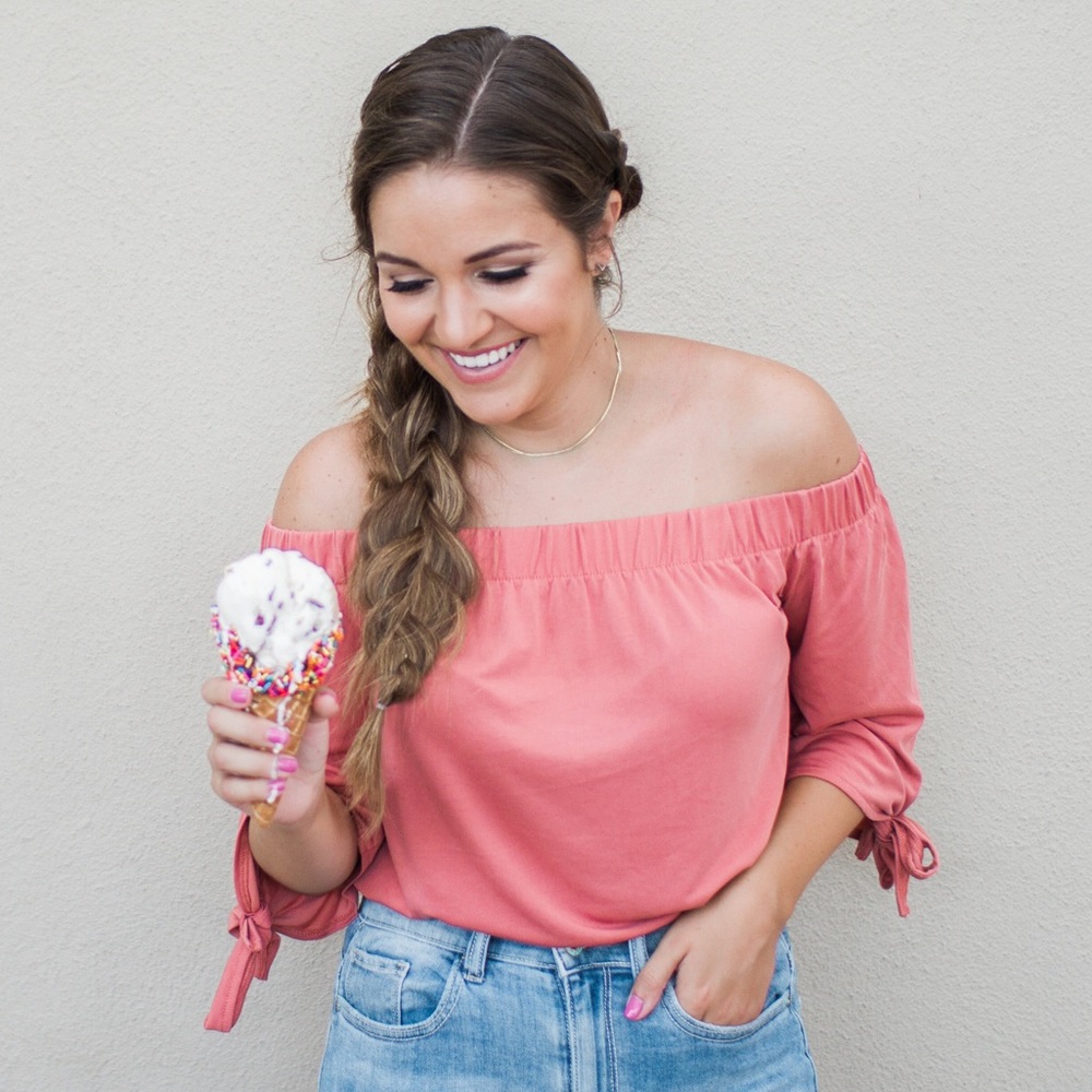 Women’s off the shoulder top